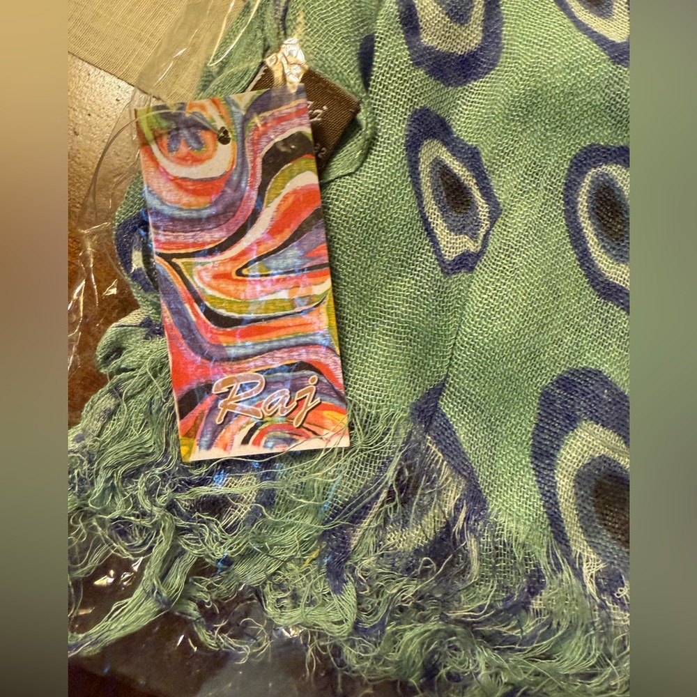 Raj- evil eye scarf- cotton
